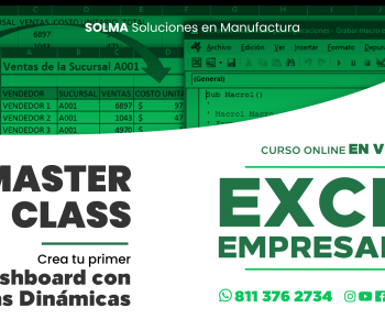 Crea tu primer Dashboard con Tablas Dinámicas